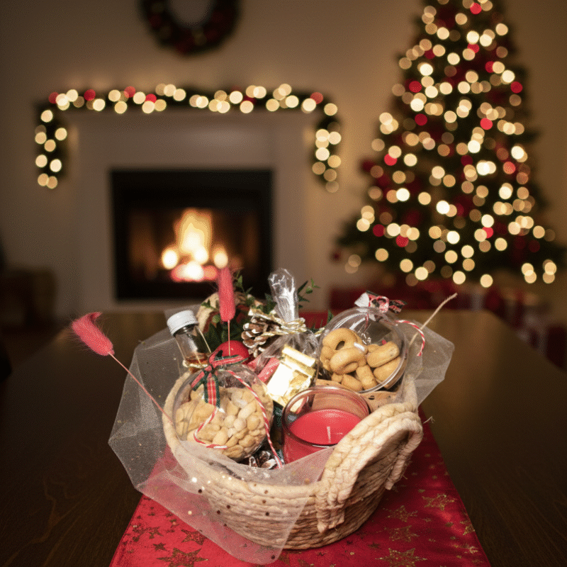 Χριστουγεννιάτικο καλάθι “Αρωματική Γιορτή”