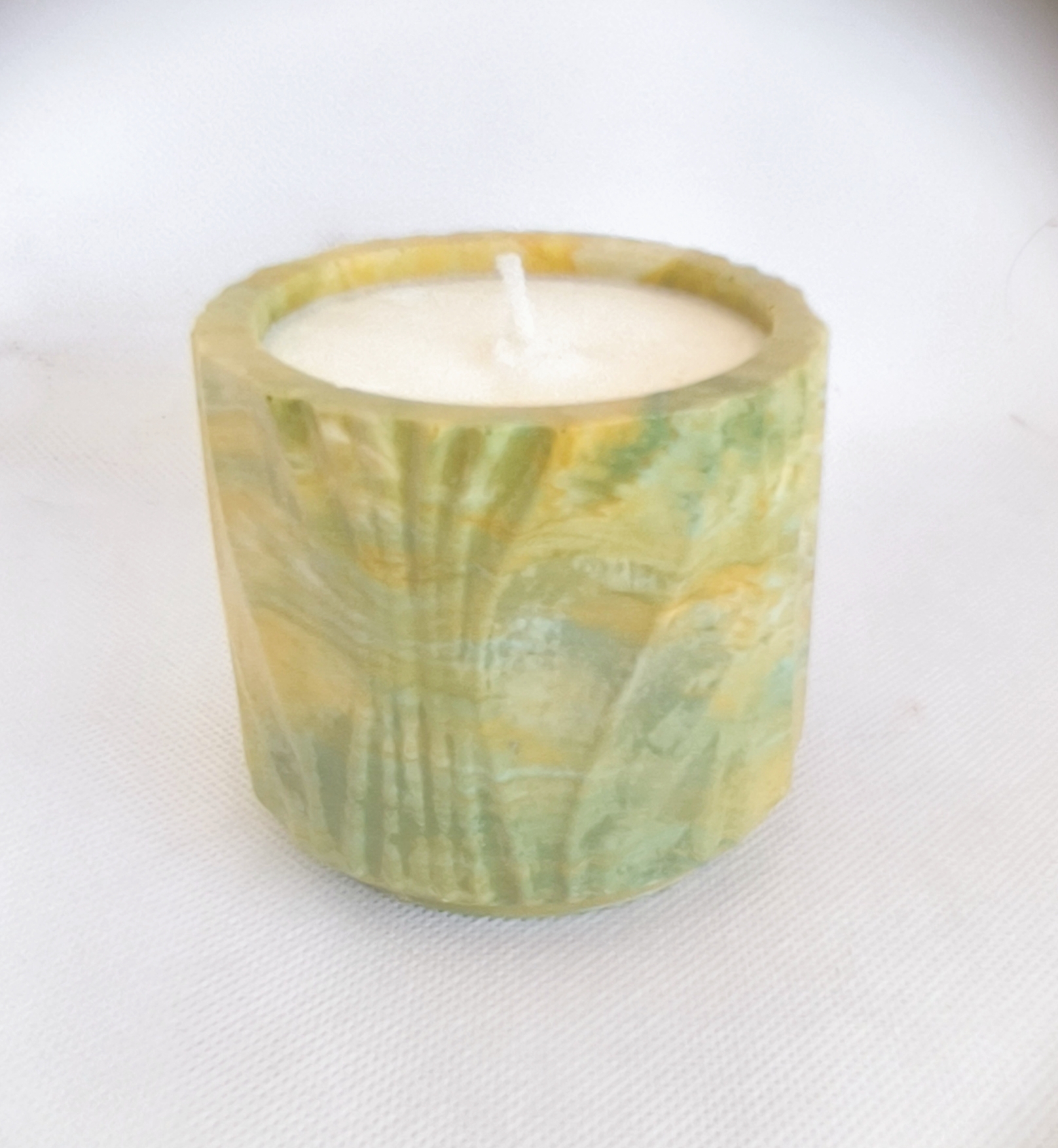 Μπομπονίερα Κερί Γάμου/Βάφτισης με Ετικέτα - Image 2