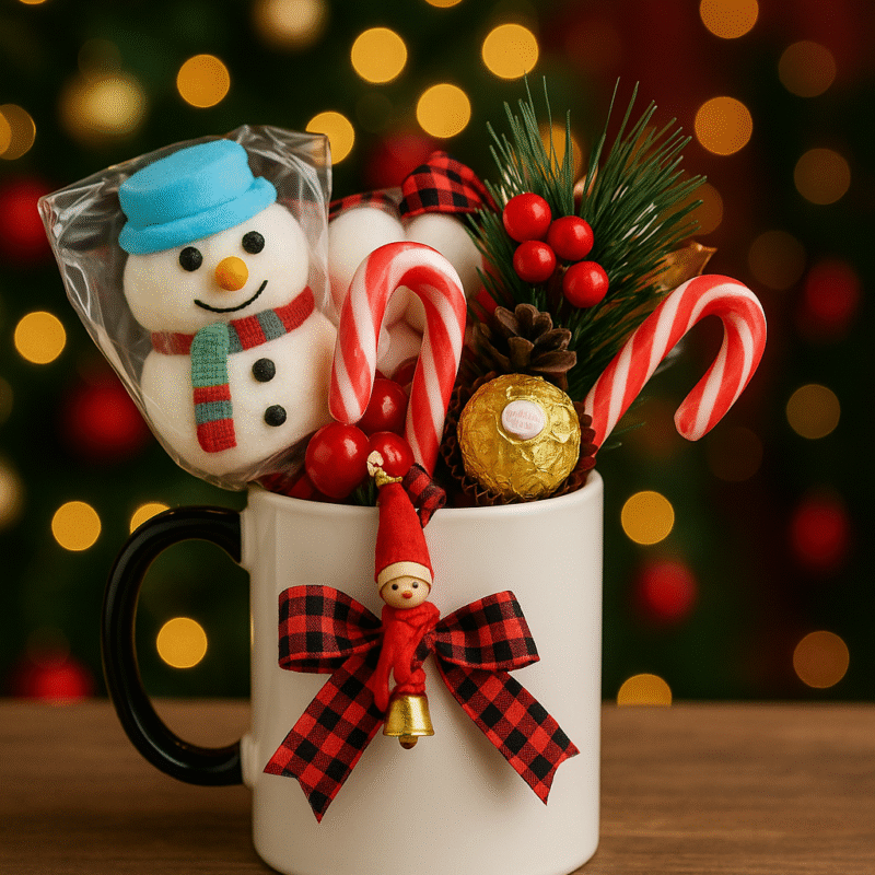 Χριστουγεννιάτικη Κούπα Γλυκών – White Edition