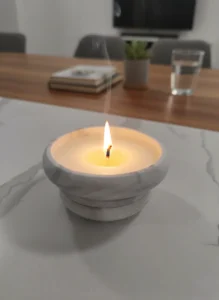 Μπομπονιέρα Κερί Amphora Marble